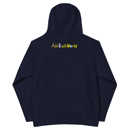 Kit Kat the Kick Ball Unisex Fleece Hoodie