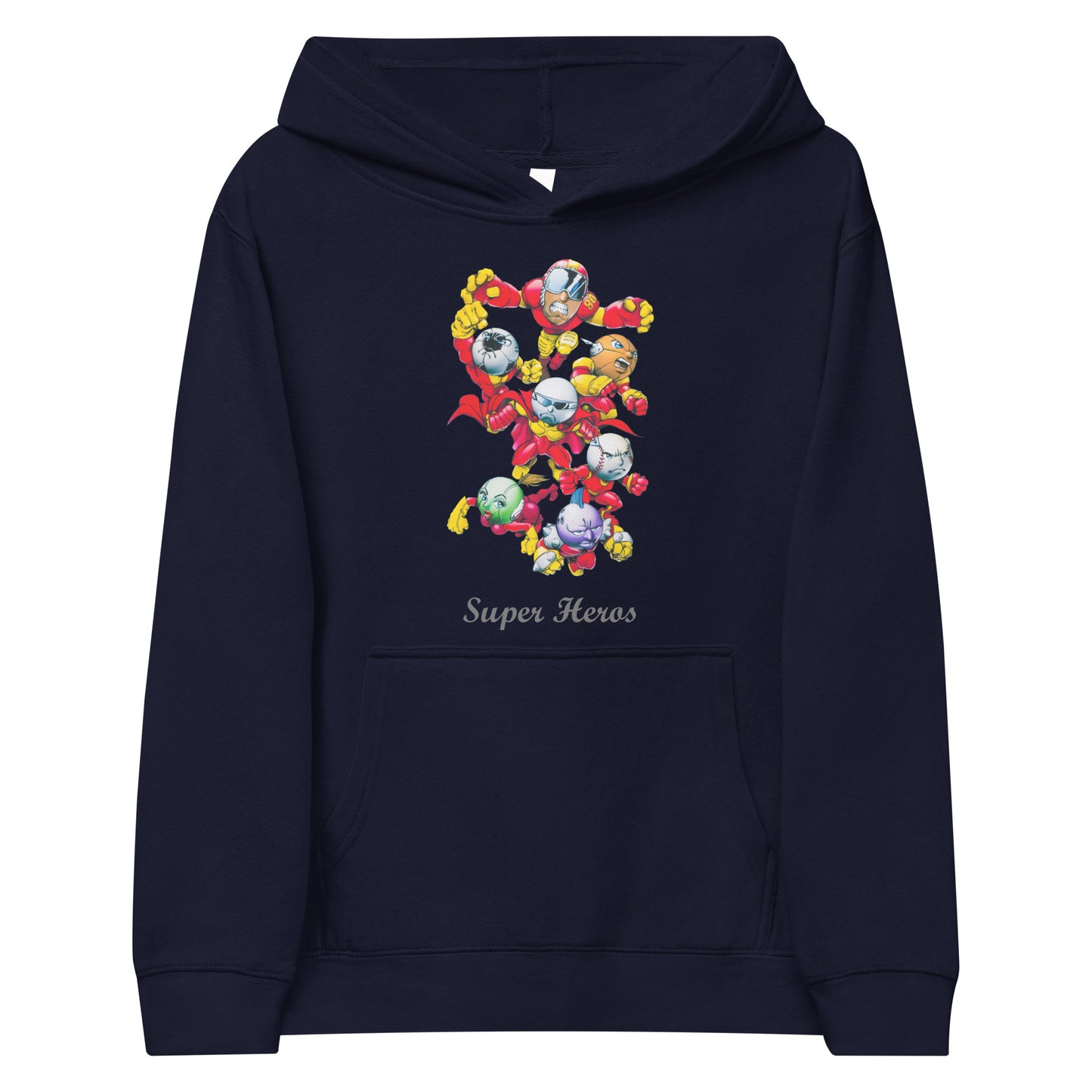 Super Heroes Unisex Hoodie
