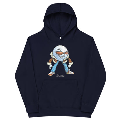 Freeze the Snow Ball Kids Fleece Hoodie Cotton Pullover