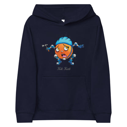 Kit Kat the Kick Ball Unisex Fleece Hoodie