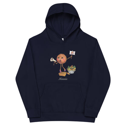 Minnie the Meat Ball Kids Unisex  Hoodie