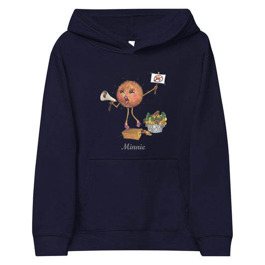 Minnie the Meat Ball Kids Unisex  Hoodie