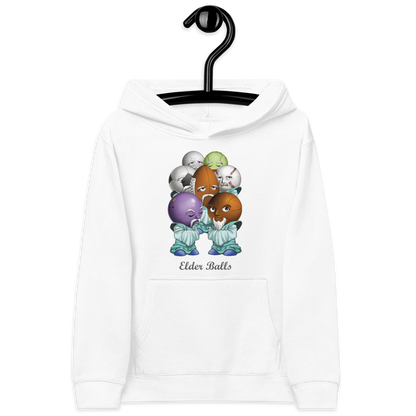 "Elderly Balls" Fleece Unisex Hoodie for Kids