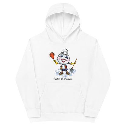Cutie L. Cotton Fleece Hoodie Pullover for Girls