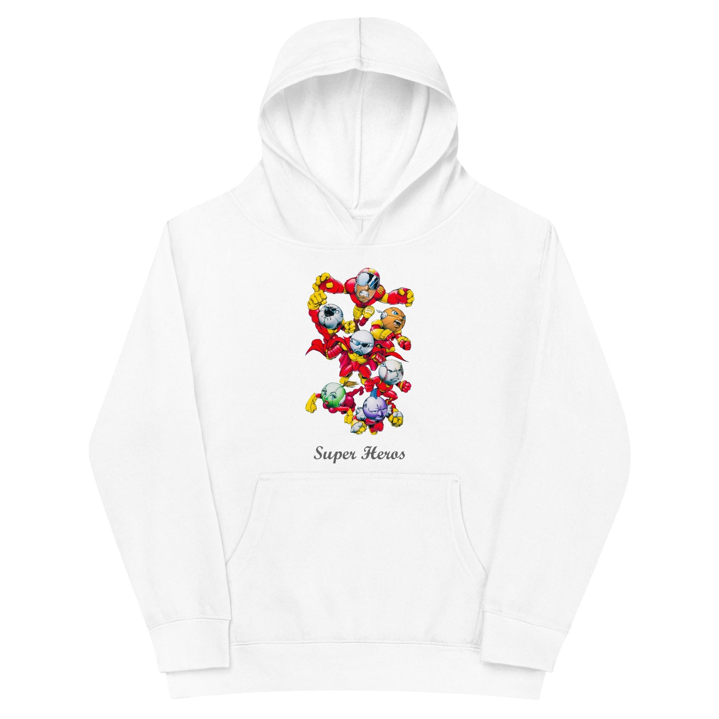 Super Heroes Unisex Hoodie