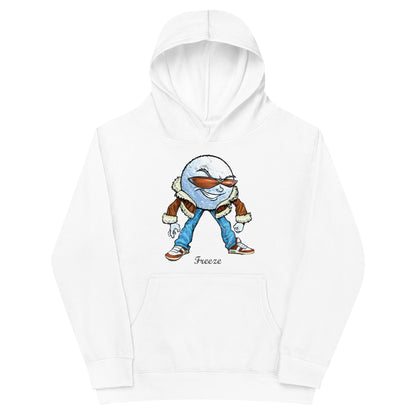 Freeze the Snow Ball Kids Fleece Hoodie Cotton Pullover