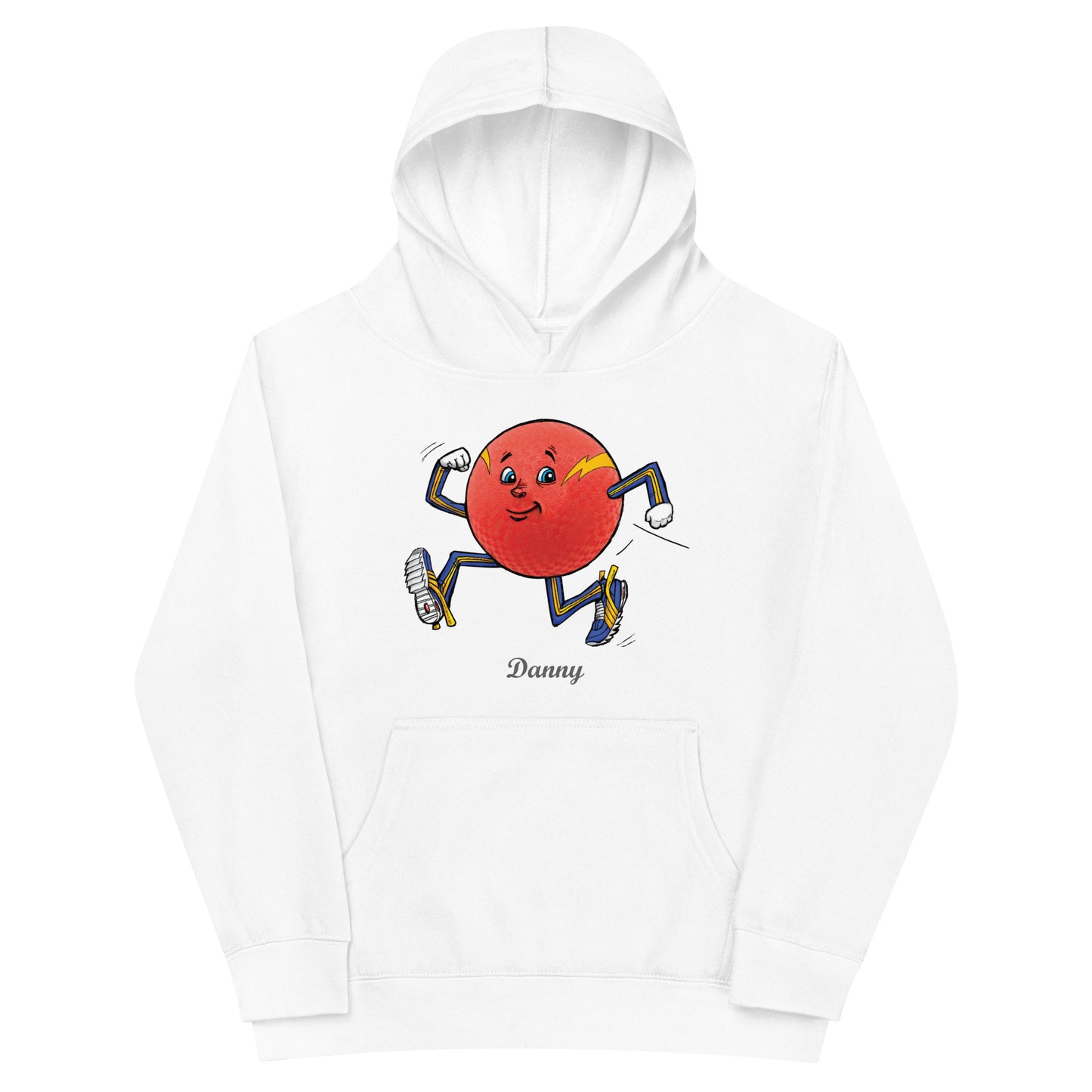 "Danny the Dodge Ball" Unisex Fleece Hoodie copy