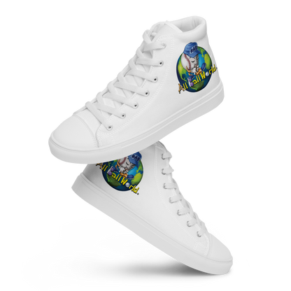 "All Ball World" – Handmade Canvas Men's Shoes