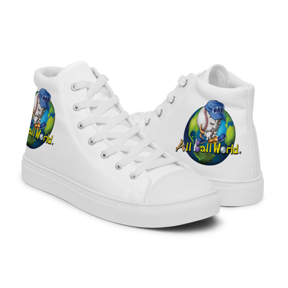 "All Ball World" – Handmade Canvas Men's Shoes