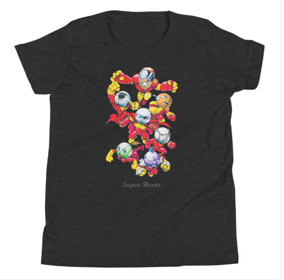 Super Heroes Unisex Tee