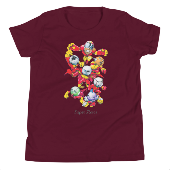 Super Heroes Unisex Tee