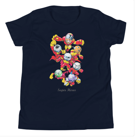 Super Heroes Unisex Tee