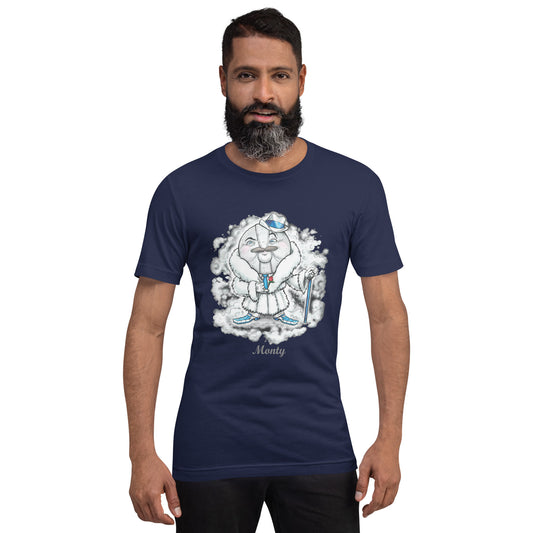 "MONTY" Unisex Cotton T-Shirt – Soft, Lightweight & Perfect Everyday Fit