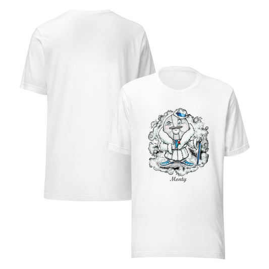 "MONTY" Unisex Cotton T-Shirt – Soft, Lightweight & Perfect Everyday Fit
