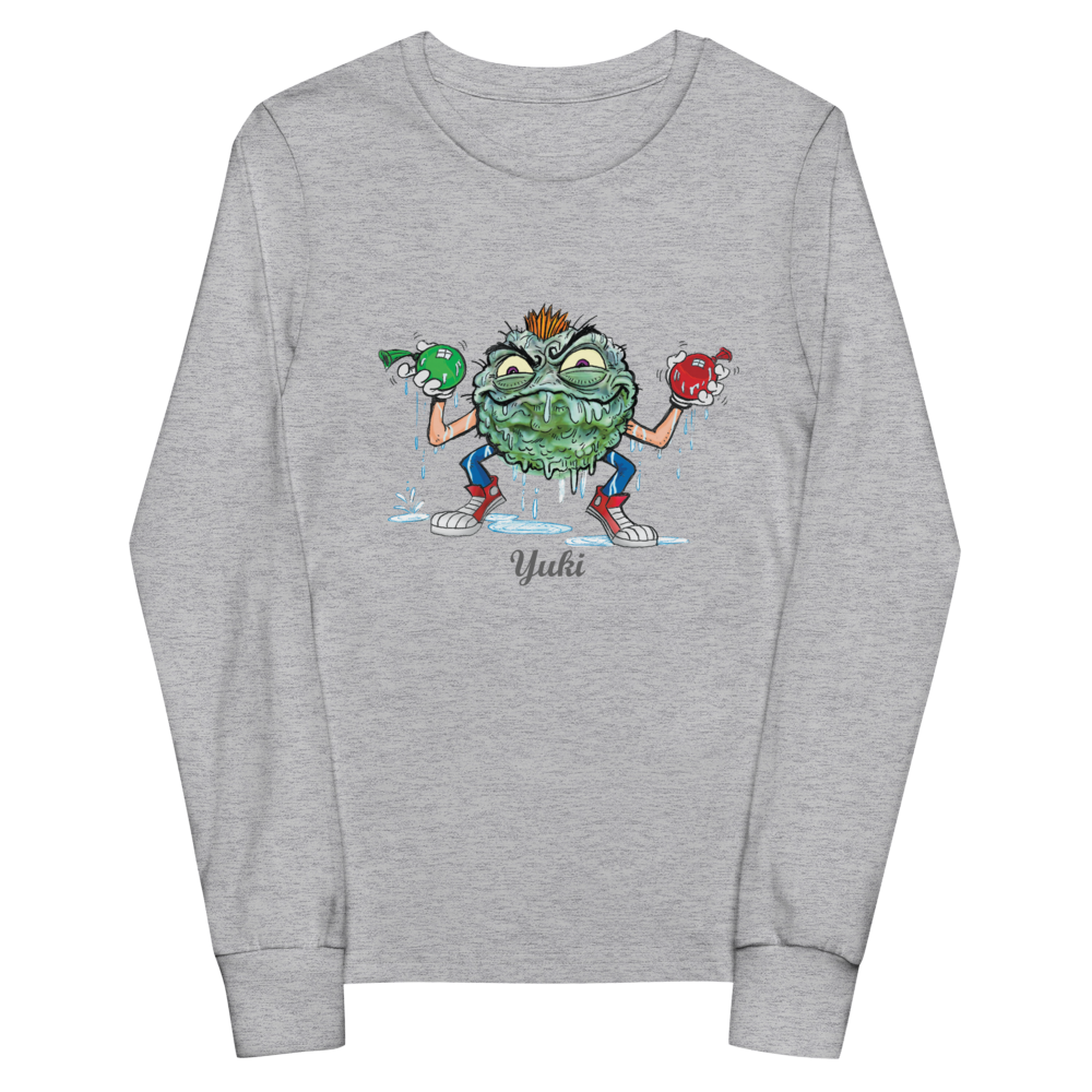 "Yuki the Spit-Ball" Unisex Long Sleeve Tee