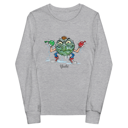 "Yuki the Spit-Ball" Unisex Long Sleeve Tee