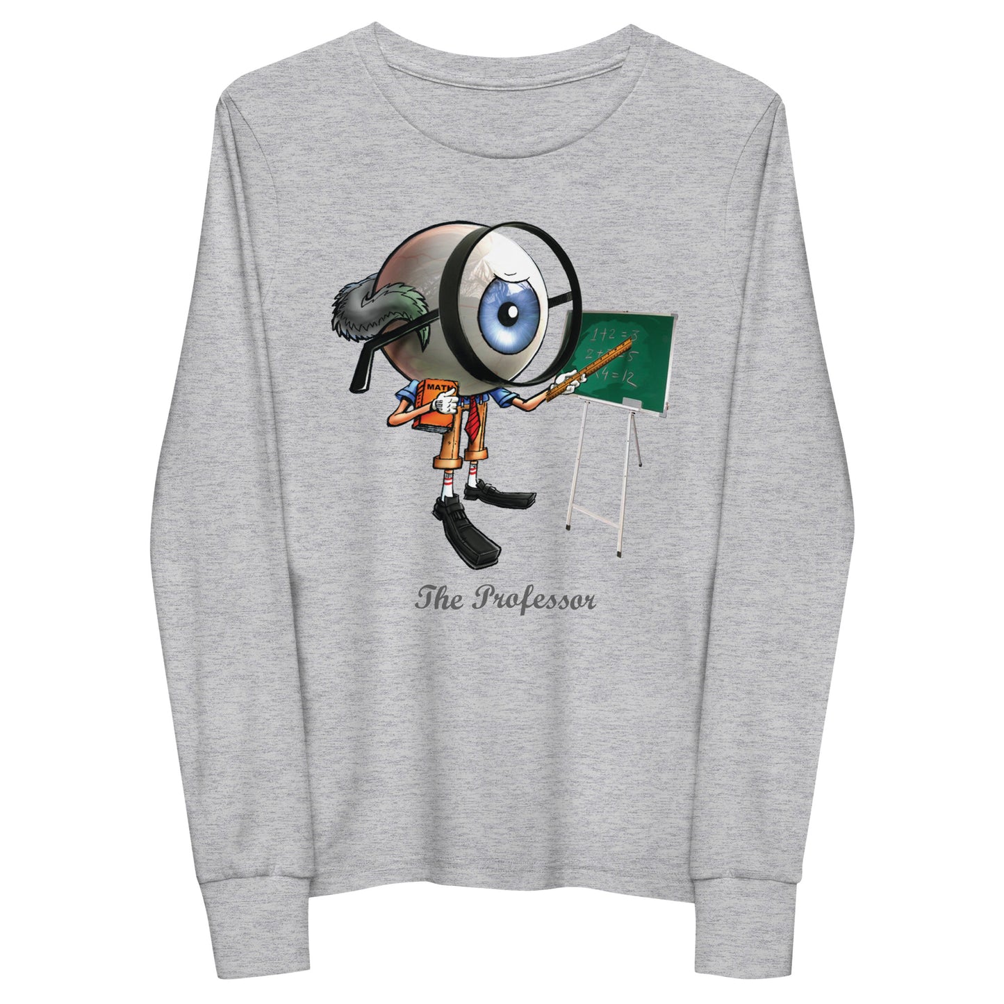 Professor the Eye Ball Unisex Long Sleeve Tee