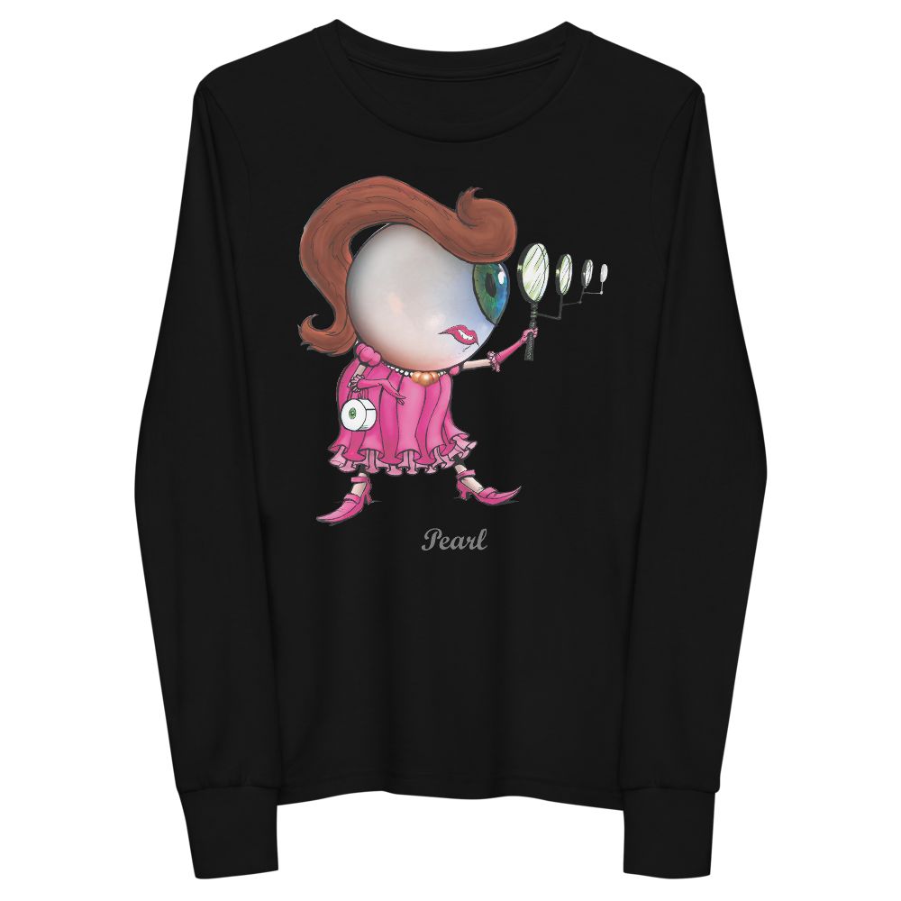Pearl the Undercover Eye Ball Unisex Long Sleeve Tee