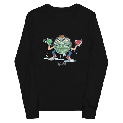 "Yuki the Spit-Ball" Unisex Long Sleeve Tee