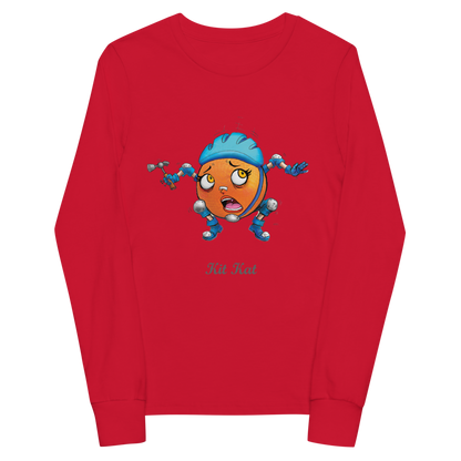 Kit Kat the Kick Ball Unisex Long Sleeve Tee