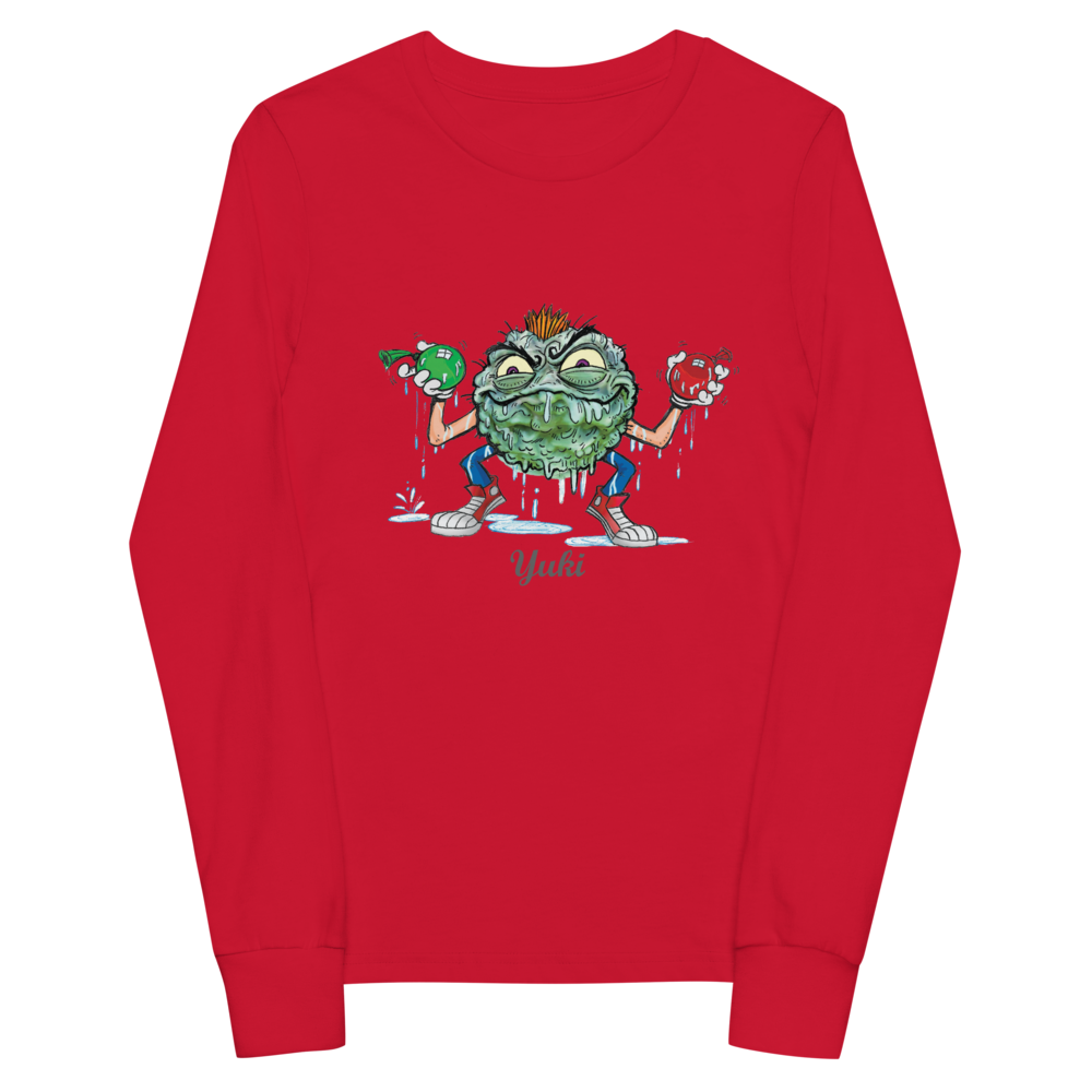 "Yuki the Spit-Ball" Unisex Long Sleeve Tee