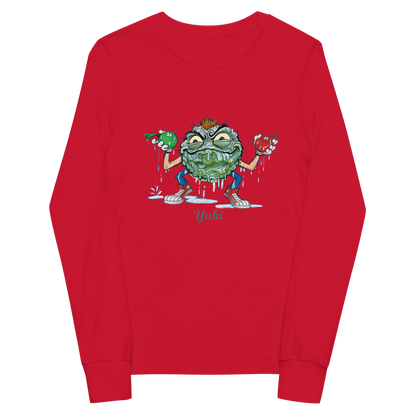 "Yuki the Spit-Ball" Unisex Long Sleeve Tee