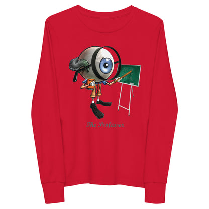 Professor the Eye Ball Girl Long Sleeve Tee