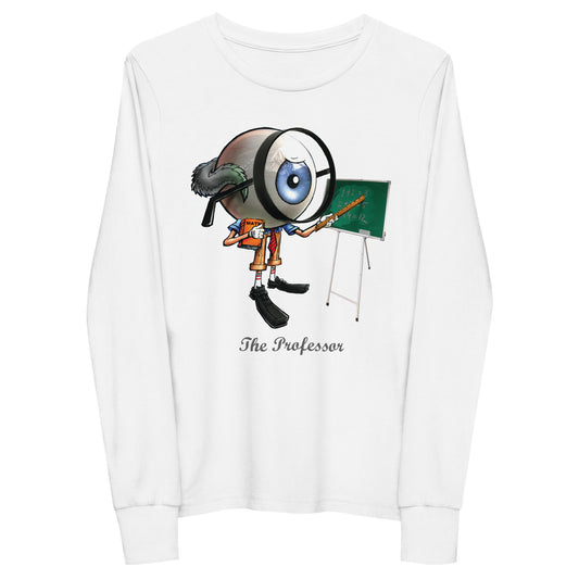 Professor the Eye Ball Unisex Long Sleeve Tee