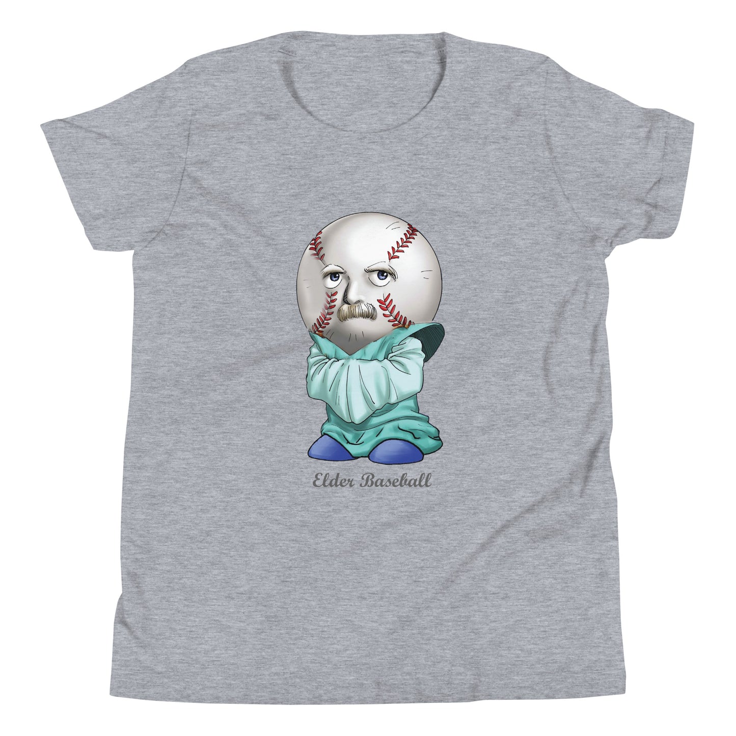 Baseball Youth T-Shirt – Soft Cotton Short Sleeve Tee for Kids & Teens
