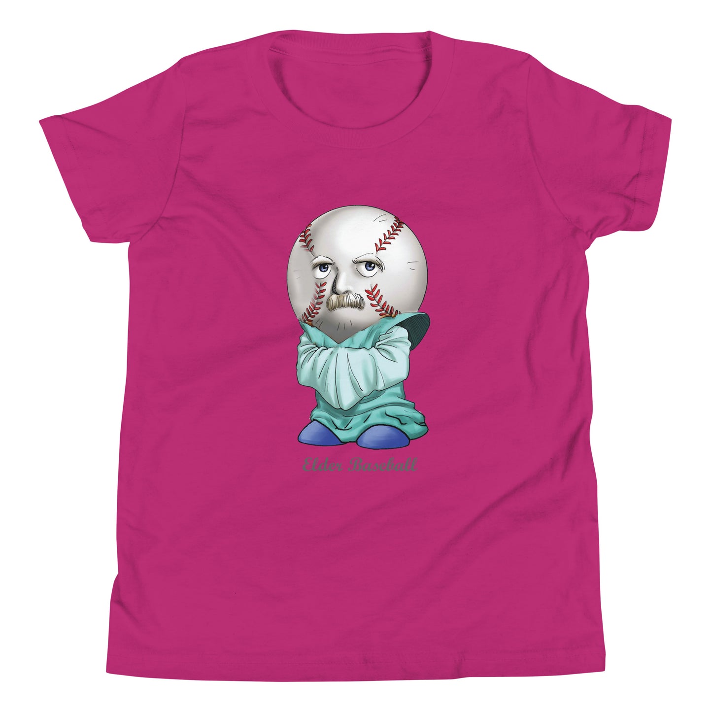 Baseball Youth T-Shirt – Soft Cotton Short Sleeve Tee for Kids & Teens