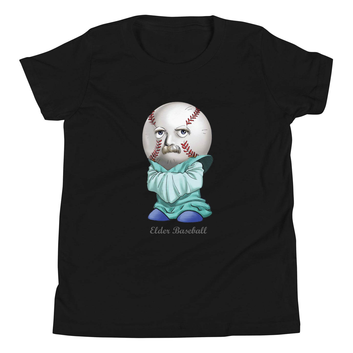 Baseball Youth T-Shirt – Soft Cotton Short Sleeve Tee for Kids & Teens