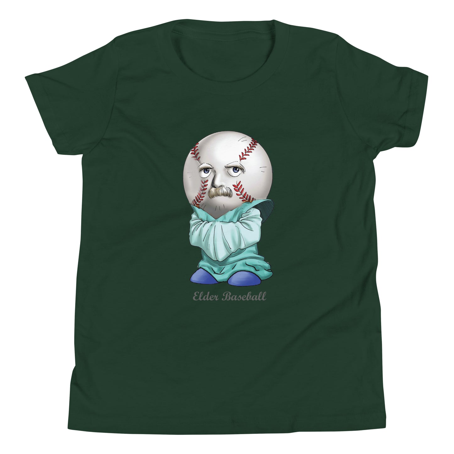 Baseball Youth T-Shirt – Soft Cotton Short Sleeve Tee for Kids & Teens
