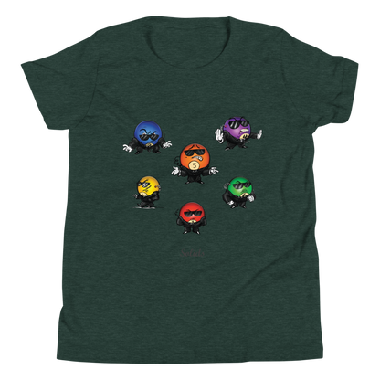 Billiard Ball Striped  Unisex Tee