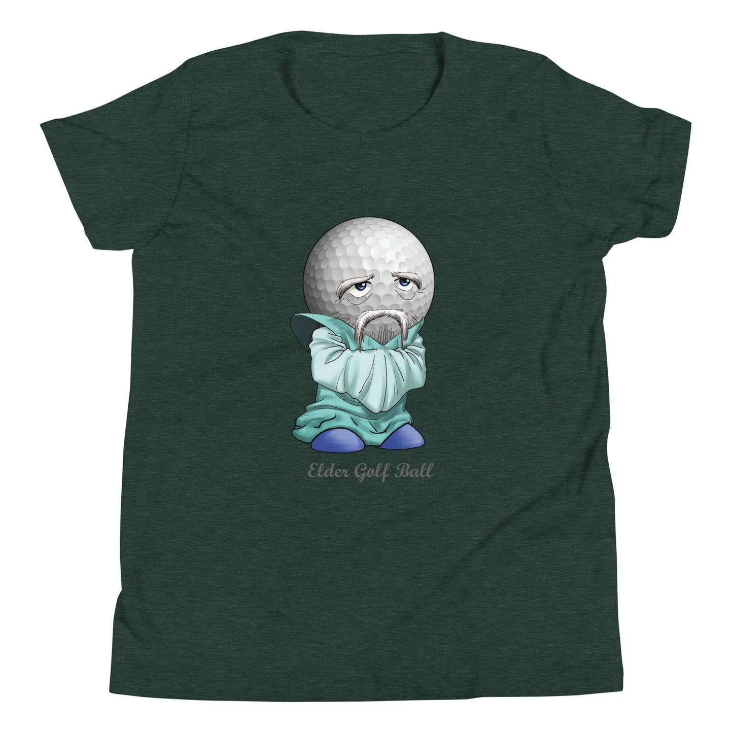 Elder Golf Ball Youth T-Shirt – Soft Cotton Short Sleeve Tee