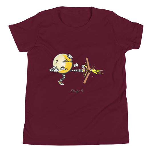 "Stripe Billiard Ball 9" Unisex T-shirt