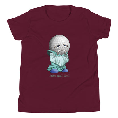 Elder Golf Ball Youth T-Shirt – Soft Cotton Short Sleeve Tee