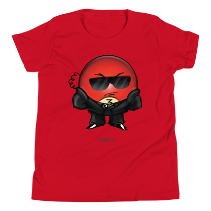 Solid 3 Youth Unisex Teen Tee