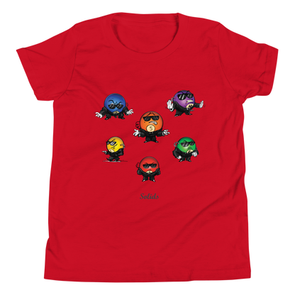 Billiard Ball Striped  Unisex Tee