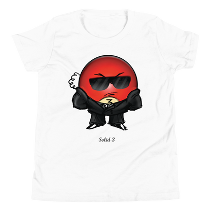 Solid 3 Youth Unisex Teen Tee