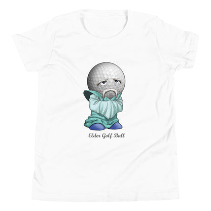 Elder Golf Ball Youth T-Shirt – Soft Cotton Short Sleeve Tee